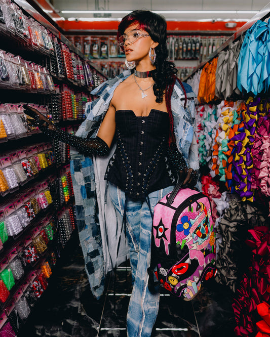SPRAYGROUND® BACKPACK WTF PUNK ROCK CHICK BACKPACK