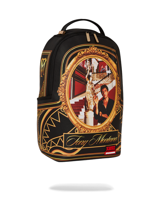 SPRAYGROUND® BACKPACK SCARFACE STAIRCASE BACKPACK (DLXV)