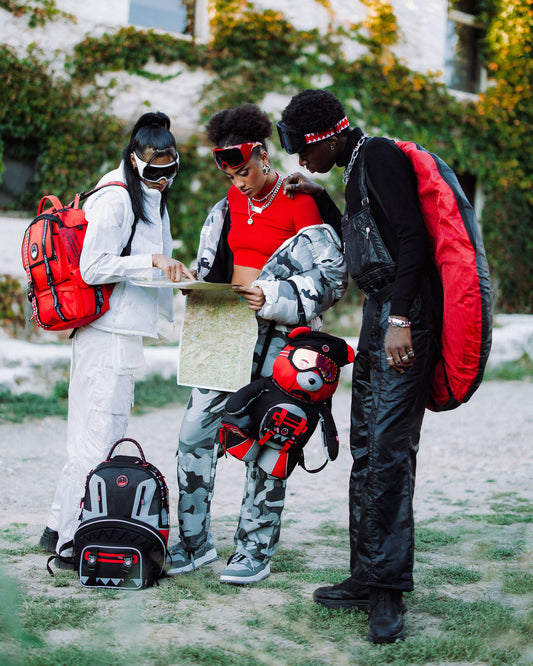 SPRAYGROUND® BACKPACK SKY HIGH SEEKERS ARCTIC BEAR BACKPACK