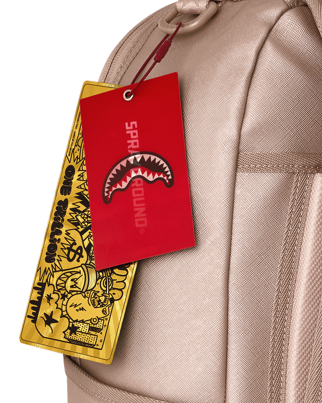 SPRAYGROUND® BACKPACK ROSE GHOST DRIP BACKPACK