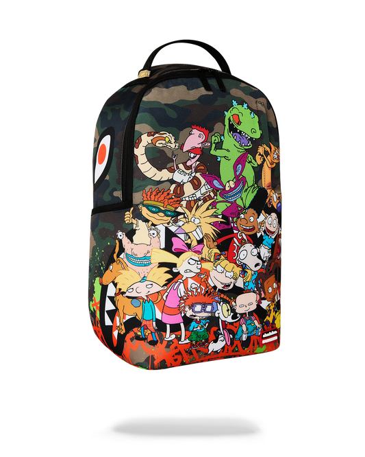 SPRAYGROUND® BACKPACK 90S NICK CAMO WITH GRAFFITI BACKPACK