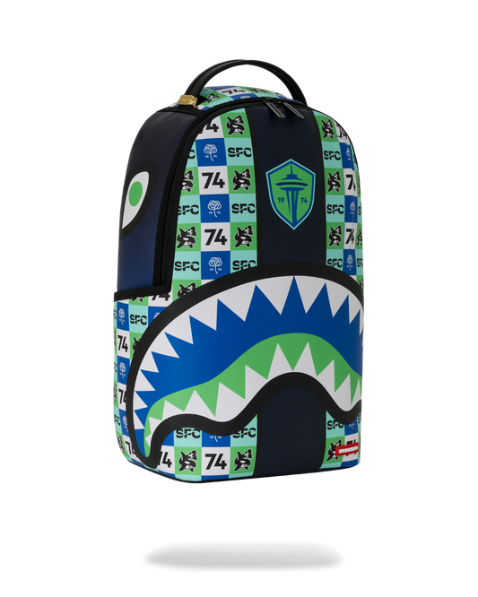 SPRAYGROUND® BACKPACK MLS SEATTLE LOGO REPEAT DLXSV BACKPACK
