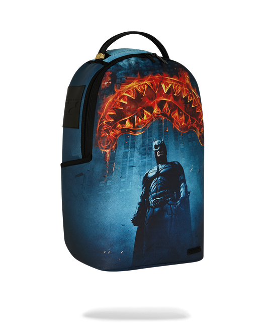 SPRAYGROUND® BACKPACK USSF x DC BATMAN FLAMING EMBLEMS BACKPACK