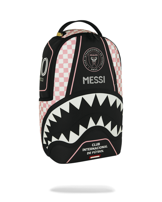 SPRAYGROUND® BACKPACK MLS INTER MIAMI MESSI CHECK DLXSV BACKPACK