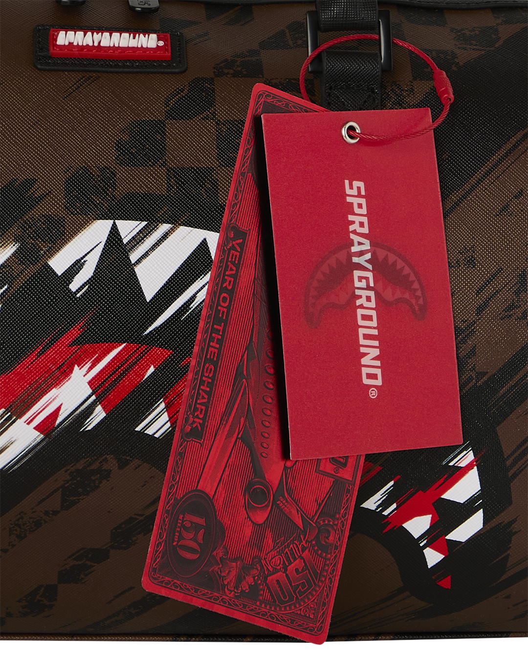 SPRAYGROUND® DUFFLE SMEARED GRUNGE MINI DUFFLE