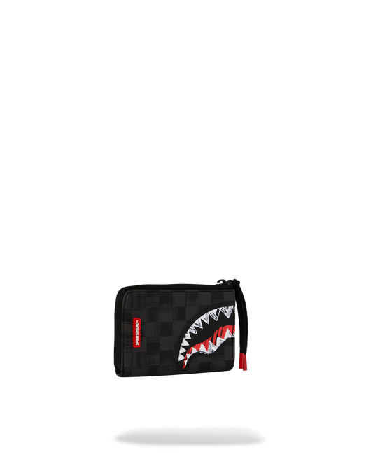 SPRAYGROUND® WALLET SCRIBBLE SHARK WALLET