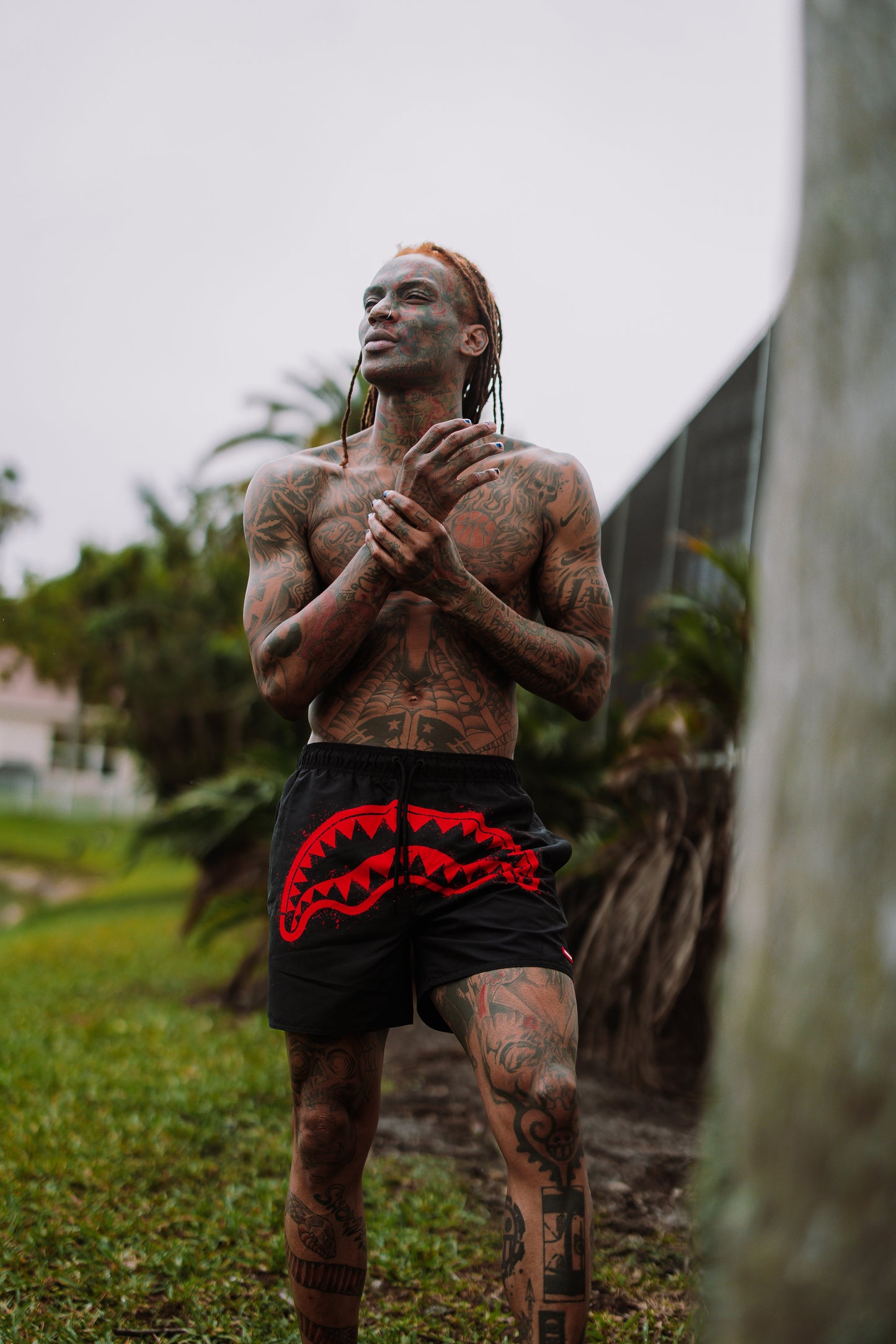 SPRAYGROUND® SWIM SPRAYPAINT YOUR OWN SPRAYGROUND SWIM SHORTS