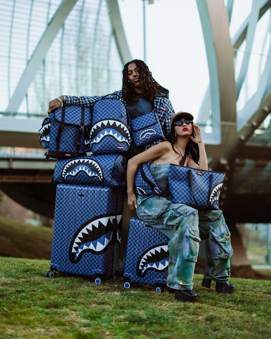 SPRAYGROUND® SLING MIDNIGHT MAGIC SHARKS IN PARIS MESSENGER SLING BAG