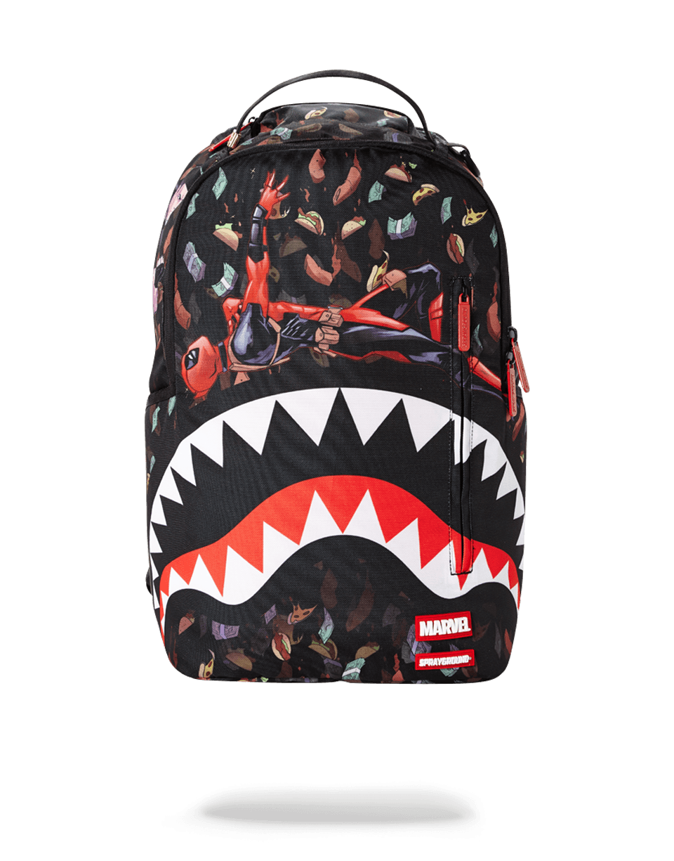 SPRAYGROUND® BACKPACK DEADPOOL TACO$ RAIN SHARK