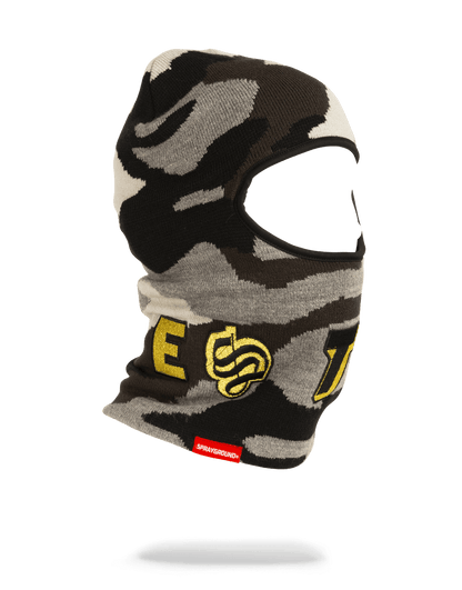 SPRAYGROUND® SKI MASK DESTROY SKI MASK (GOLD CAMO)
