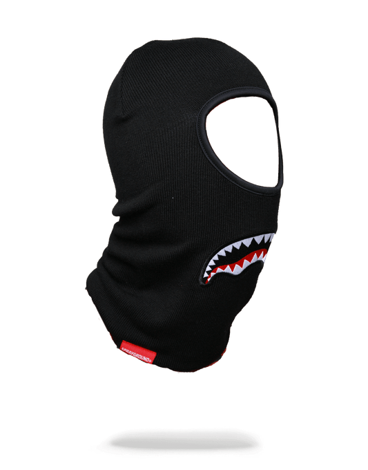 SPRAYGROUND® SKI MASK BLACK SHARKMOUTH SKI MASK