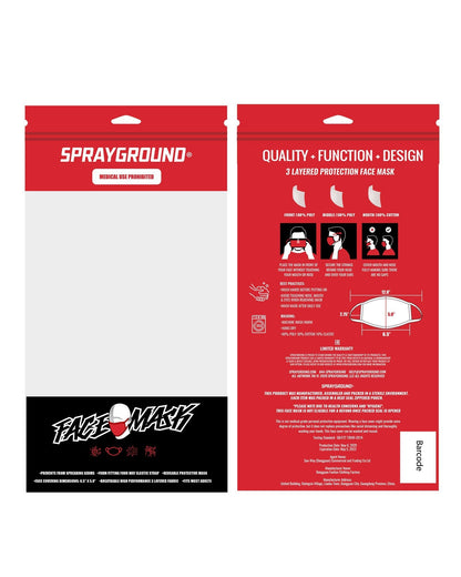 SPRAYGROUND® FASHION MASK MONEY BOYS FORM-FITTING MASK