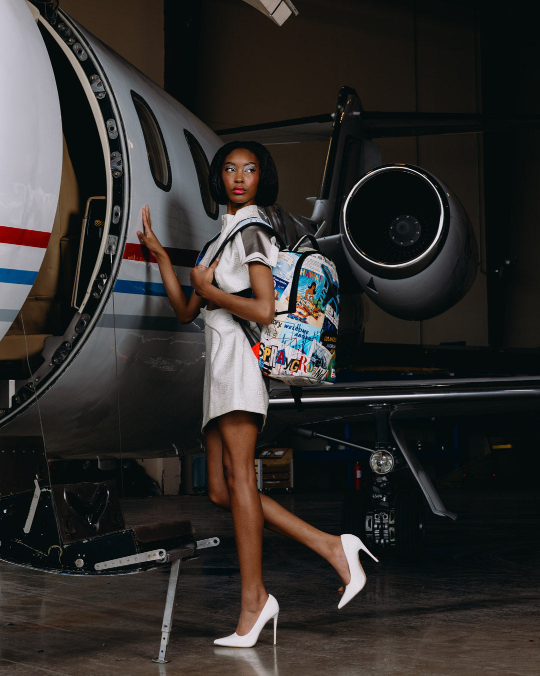 SPRAYGROUNDÂ® BACKPACK AA VINTAGE ADS BACKPACK