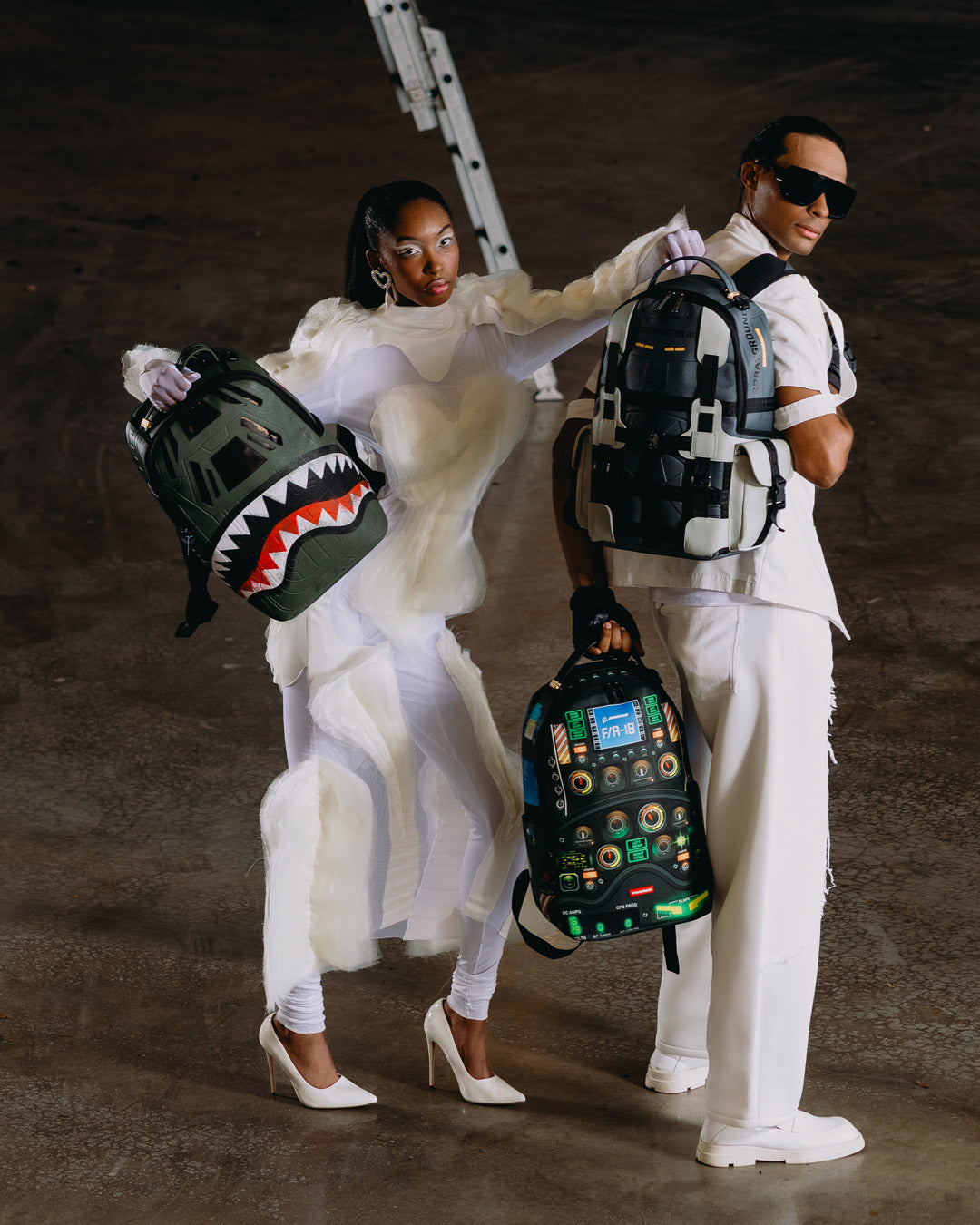 SPRAYGROUND® BACKPACK BOEING COLLAB C-17 GLOBEMASTER BACKPACK