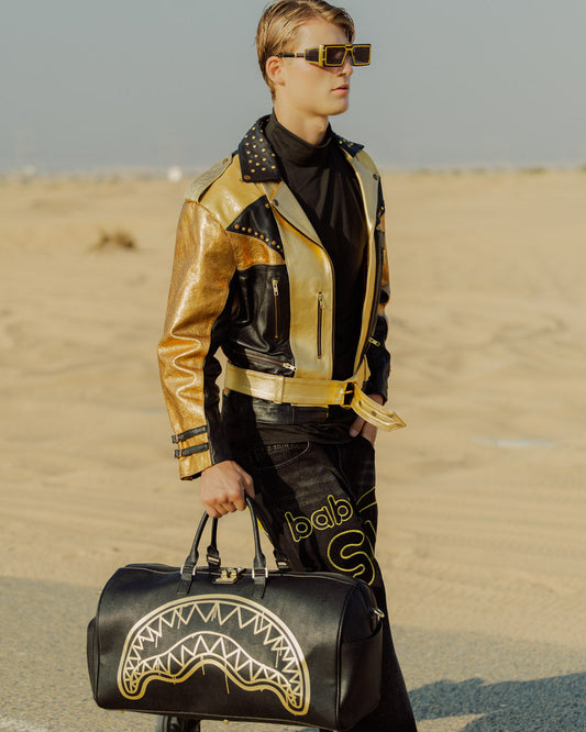 SPRAYGROUND® DUFFLE THAT GOLD DRAP DUFFLE