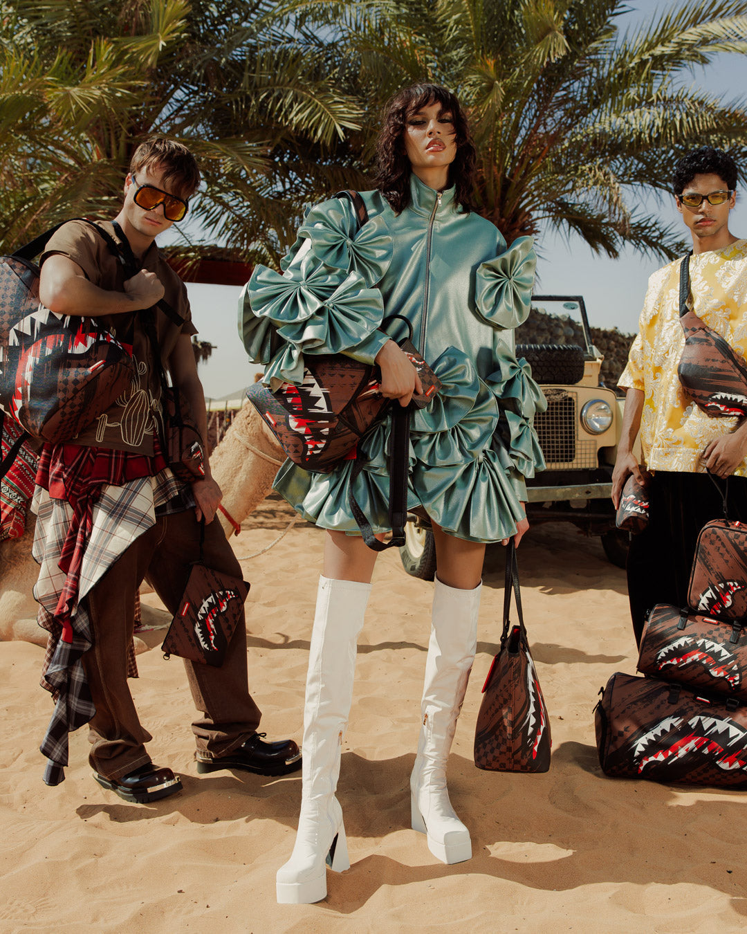 SPRAYGROUND® TOTE SMEARED GRUNGE TOTE