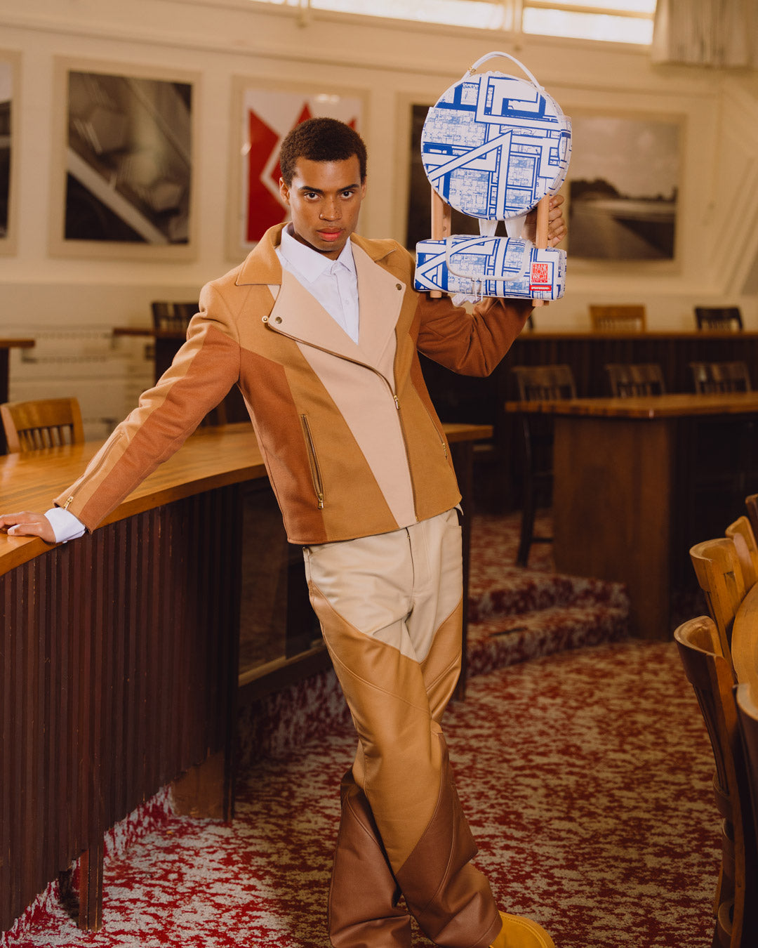 SPRAYGROUND® BACKPACK FRANK LLOYD WRIGHT CHAIR BACKPACK