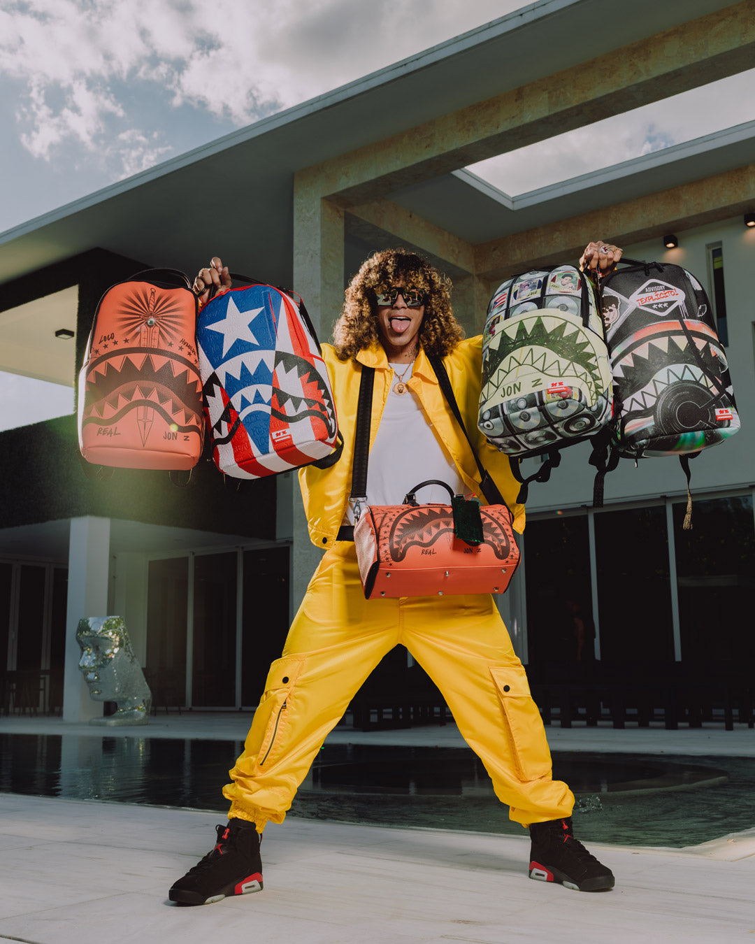 SPRAYGROUND® BACKPACK JON Z PR FLAG BACKPACK