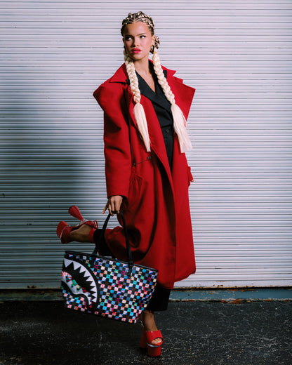 SPRAYGROUND® TOTE CRAZY CHECK TOTE