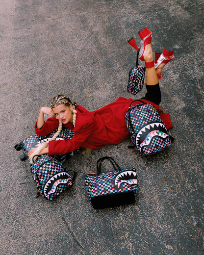 SPRAYGROUND® TOTE CRAZY CHECK TOTE