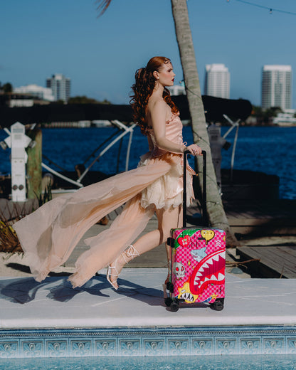 SPRAYGROUND® LUGGAGE KAWAII CHAOS CARRY-ON LUGGAGE