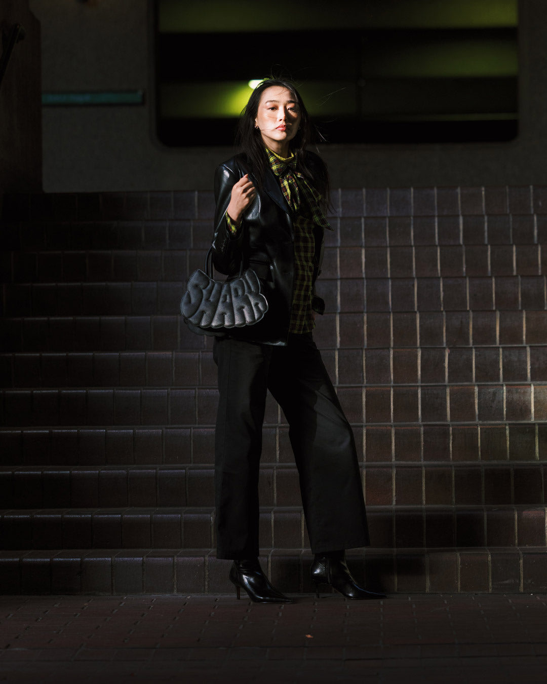 SPRAYGROUND® HANDBAG SPRITZ SHARK BUBBLE BAG