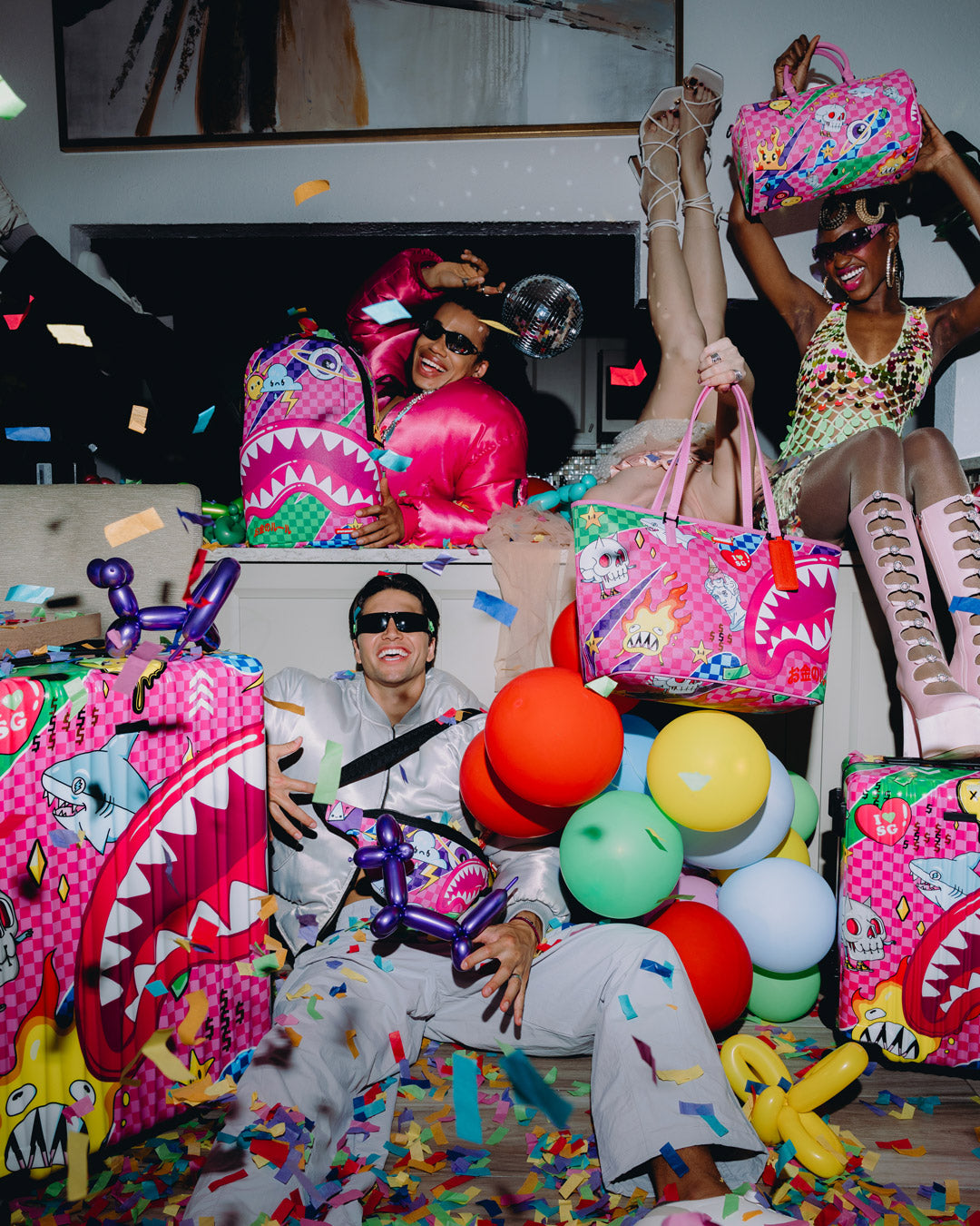 SPRAYGROUND® DUFFLE KAWAII CHAOS MINI DUFFLE