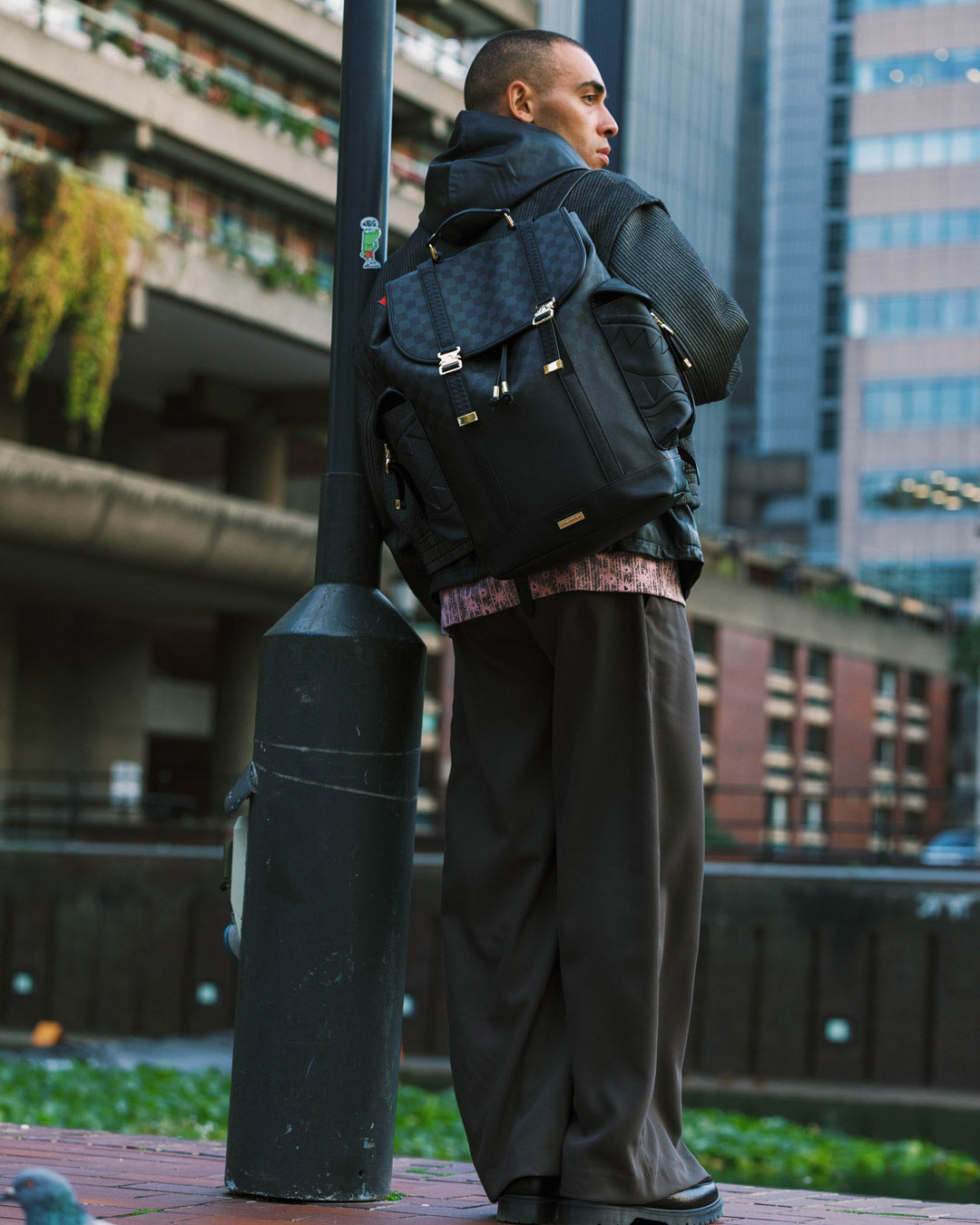 SPRAYGROUND® BACKPACK SPRITZ BLACK MONTE CARLO