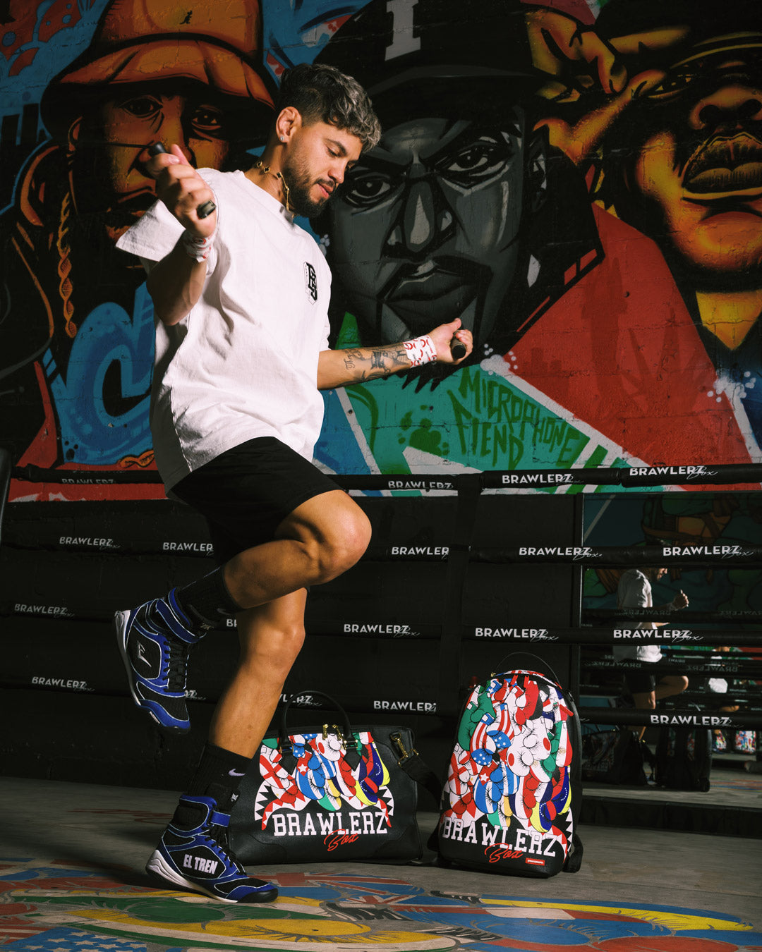 SPRAYGROUNDÂ® BACKPACK BRAWLERZ BOXING BACKPACK