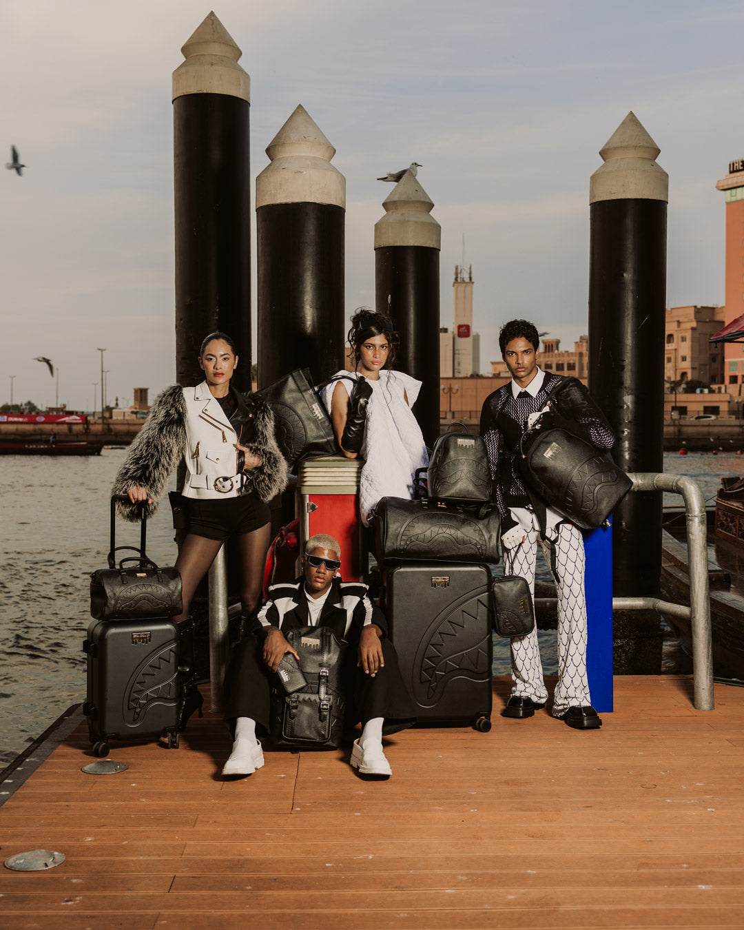 SPRAYGROUND® DUFFLE GOLD BRICK LUXE MINI DUFFLE