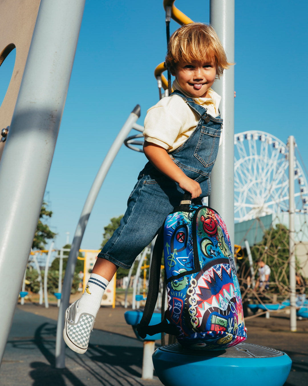 SPRAYGROUND® BACKPACK SPRAY POETRY SPLIT MINI BACKPACK
