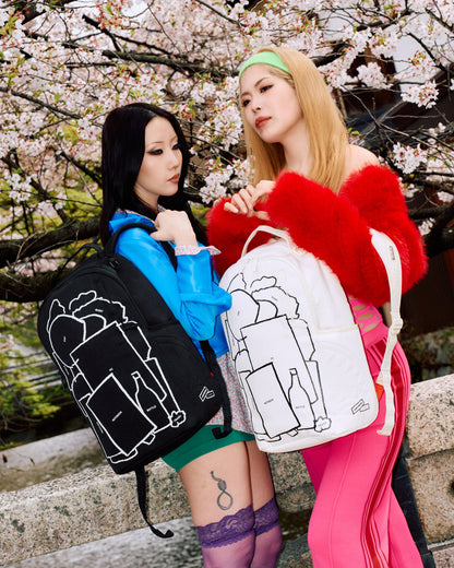 SPRAYGROUND® BACKPACK COLLABORATION ENMUI INWARDS NIGHT BACKPACK