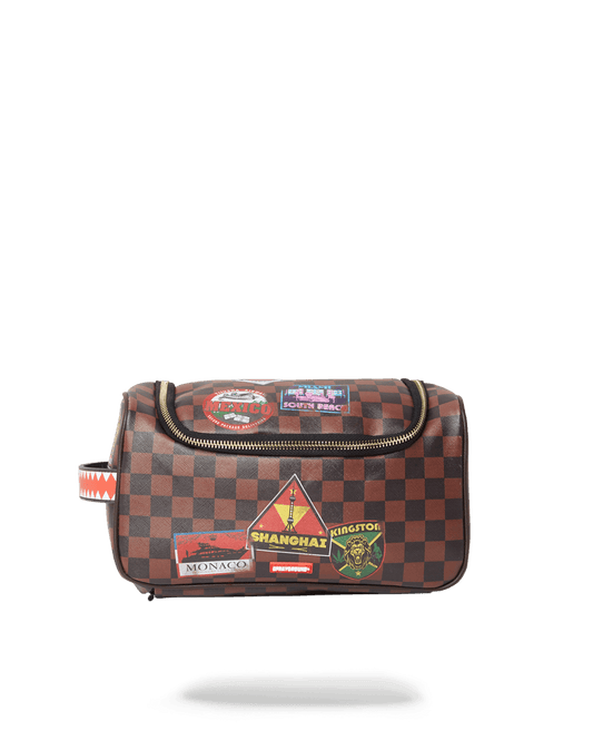 SPRAYGROUND® TOILETRY GLOBAL MOGUL TOILETRY BAG