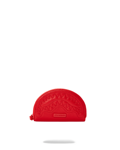 SPRAYGROUND® POUCH RED RIVIERA SHARK POUCH