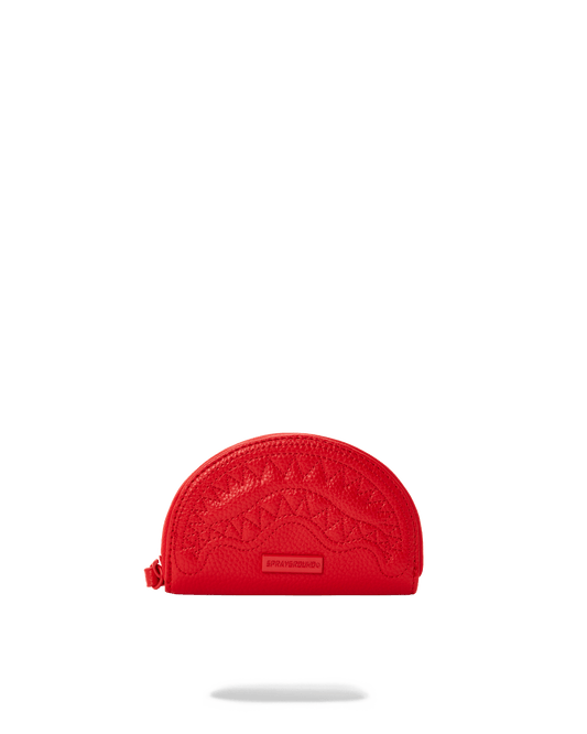SPRAYGROUND® POUCH RED RIVIERA SHARK POUCH