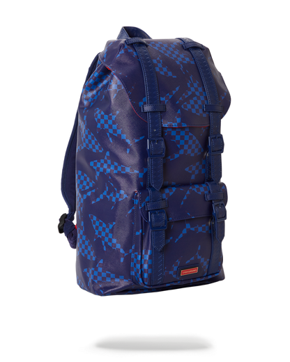 SPRAYGROUND® BACKPACK SHARK CHECK (BLUE) HILLS BACKPACK