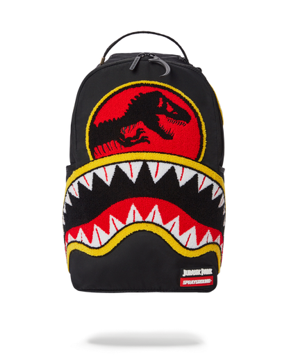 SPRAYGROUND® BACKPACK JURASSIC PARK SHARK "CHENILLE SHARK" BACKPACK (DLXR)