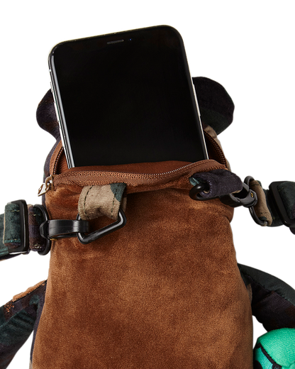 SPRAYGROUND® BACKPACK BEARCUB BACKPACK - CAMOCHECK MONEYBEAR