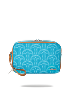 SPRAYGROUND® TOILETRY ILLUCHAINS TURQ TOILETRY BAG