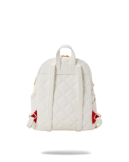 SPRAYGROUND® BACKPACK RIVIERA LE BLANC GOLD CHAIN SHARK SAVAGE BACKPACK