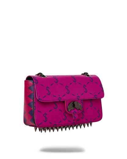 SPRAYGROUND® HANDBAG $NAPDRAGON GOLD CHAIN SHARK HANDBAG