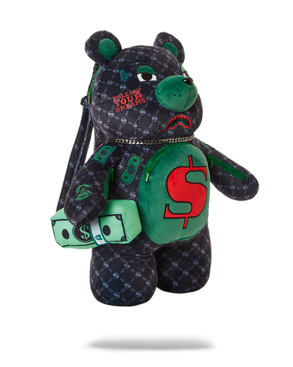 SPRAYGROUND® BACKPACK DINERO MONEYBEAR TEDDYBEAR BACKPACK