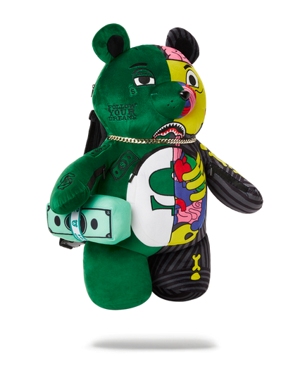 SPRAYGROUND® BACKPACK YOUNG X-RAY MONEYBEAR TEDDYBEAR BACKPACK