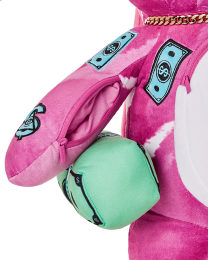 SPRAYGROUND® BACKPACK PINK PUNK MONEYBEAR TEDDYBEAR BACKPACK
