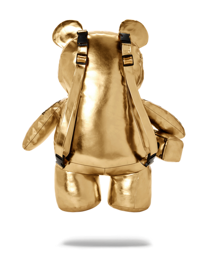SPRAYGROUND® BACKPACK GOLD RUSH MONEYBEAR TEDDYBEAR BACKPACK