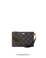 SPRAYGROUND® POUCHETTE OBSIDIAN STUNNER A.i.6 SANDFLOWER COLLAB CROSSOVER CLUTCH