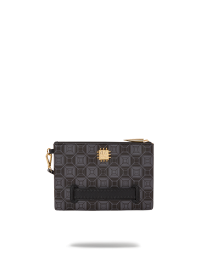 SPRAYGROUND® POUCHETTE OBSIDIAN STUNNER A.i.6 SANDFLOWER COLLAB CROSSOVER CLUTCH
