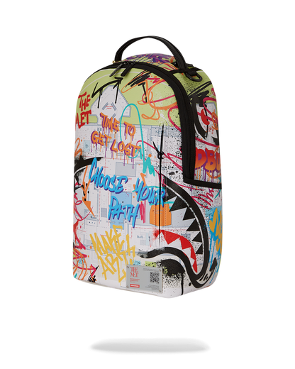 SPRAYGROUND® BACKPACK THE MET MAP CHOOSE YOUR PATH BACKPACK