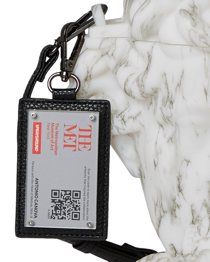 SPRAYGROUND® HANDBAG THE MET CANOVA MEDUSA HANDBAG (MARBLE)