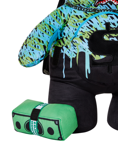 SPRAYGROUND® BACKPACK ROUGE THE GAWD MONEYBEAR TEDDYBEAR BACKPACK